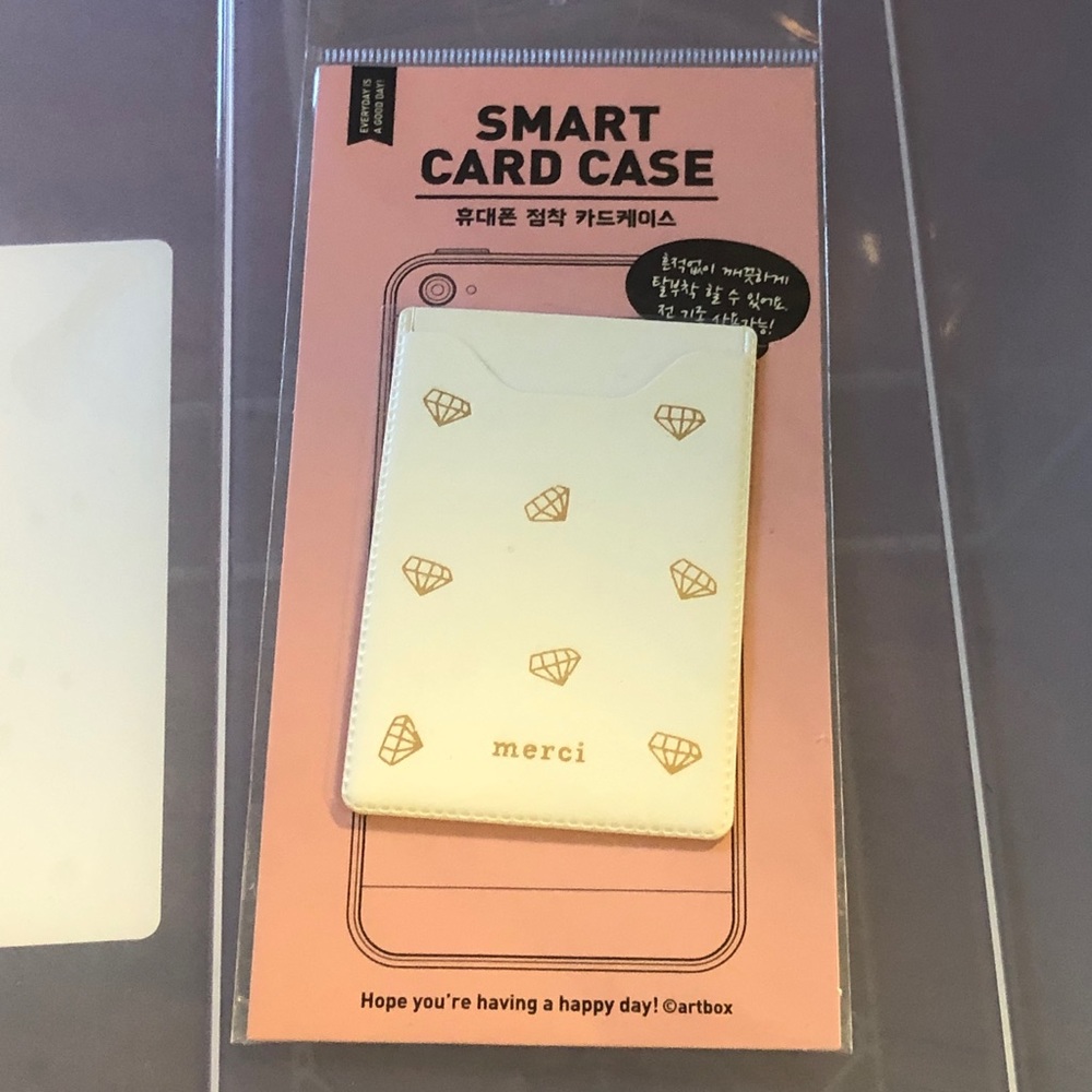 Diamond card case sticker for phone NWT